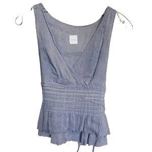 Habana blue cross front top size small